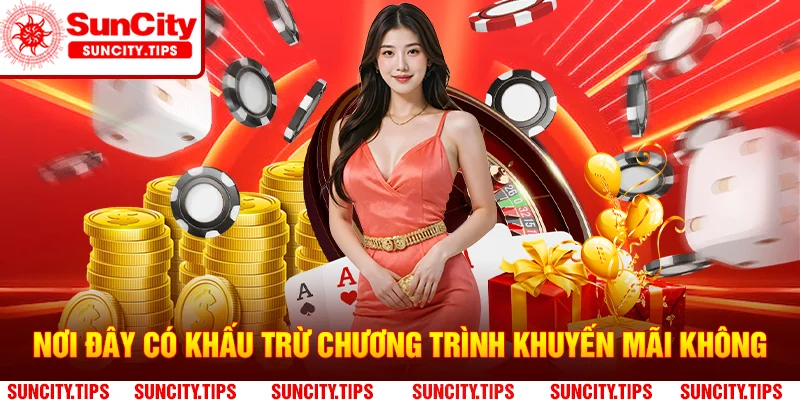 Nơi đây có khấu trừ chương trình khuyến mãi không?